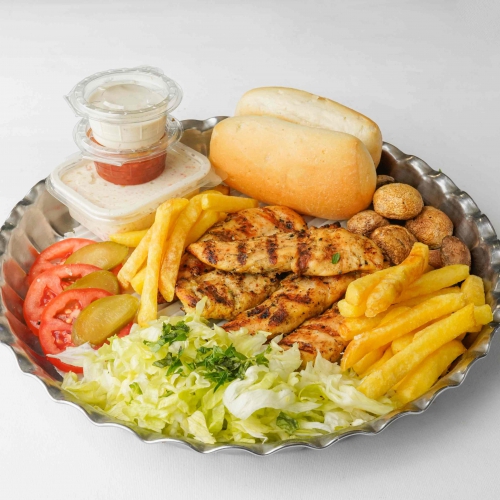  عکس مرغ گريل رژيمي 3تکه